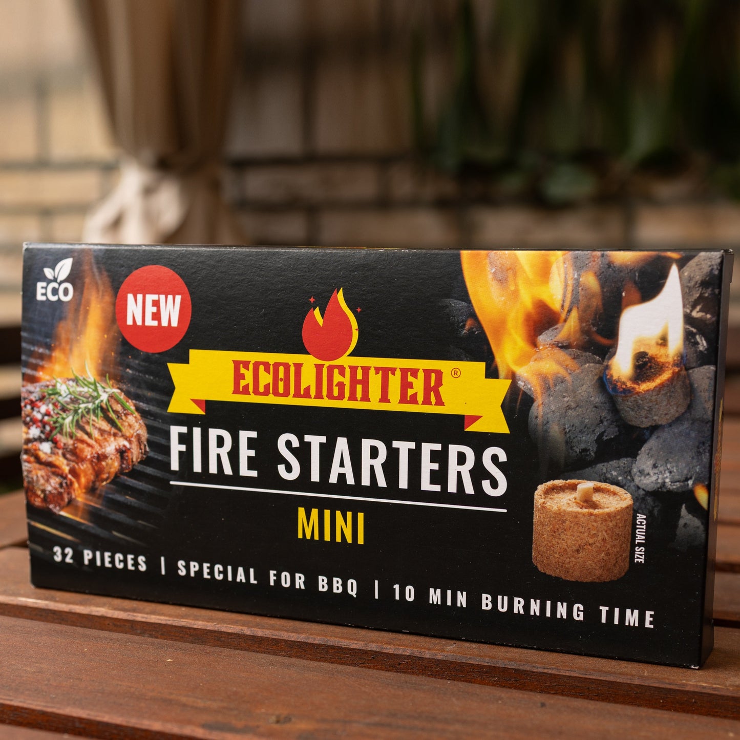 Eco-Lighter Mini – 320 stuks | Speciaal voor Green Egg & Kamado Joe