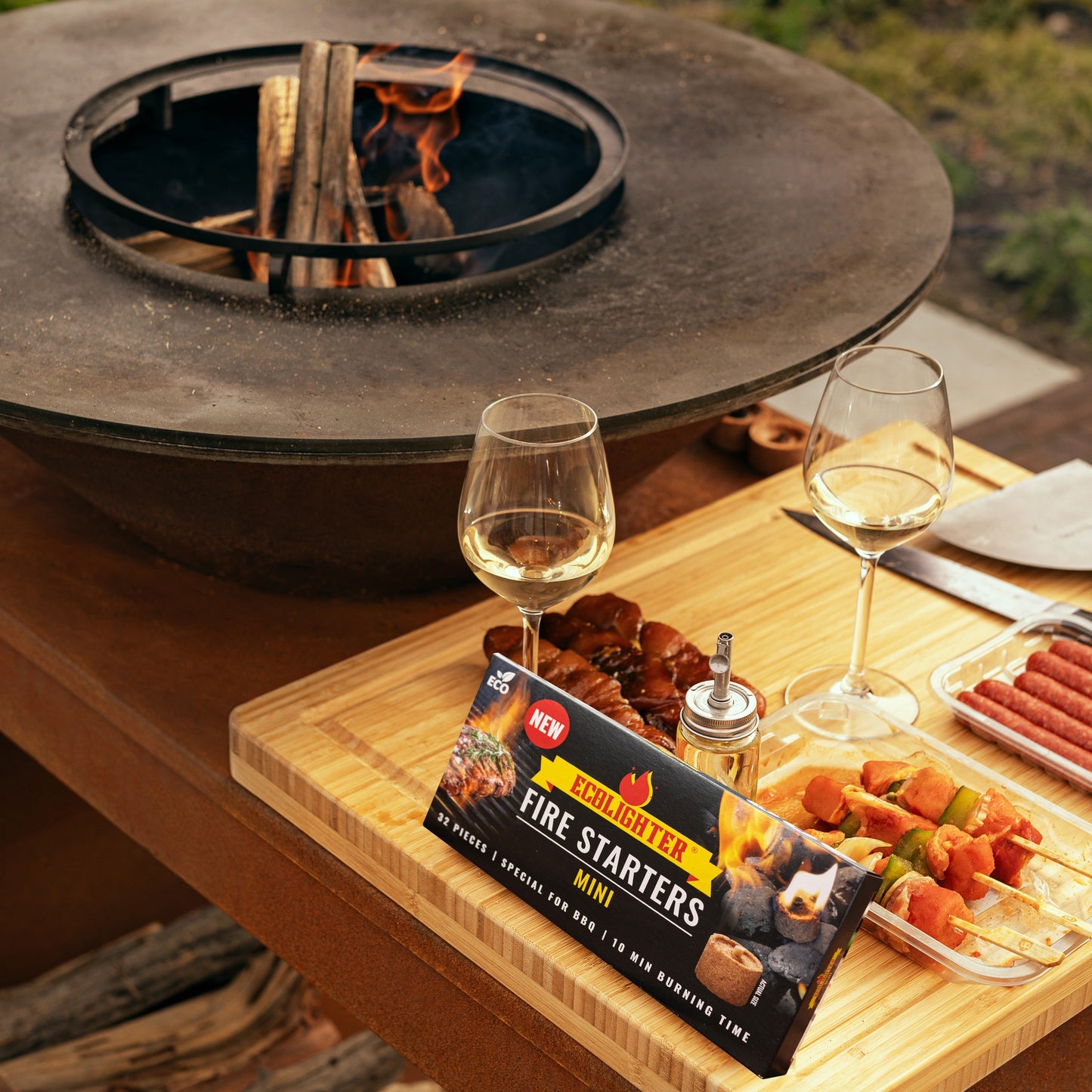 Eco-Lighter Mini – 320 stuks | Speciaal voor Green Egg & Kamado Joe