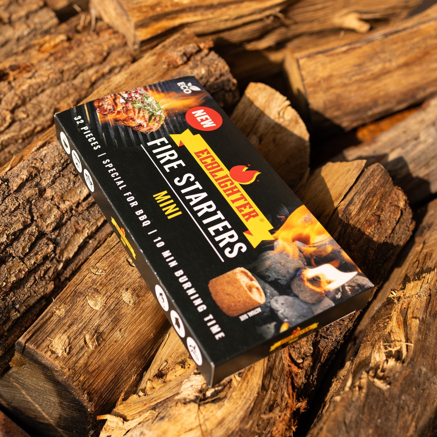 Eco-Lighter Mini – 320 stuks | Speciaal voor Green Egg & Kamado Joe
