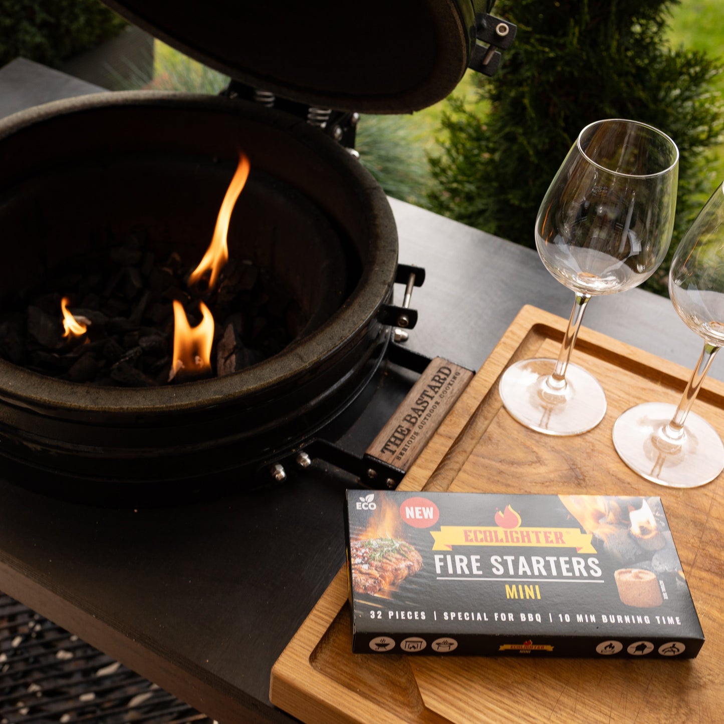 Eco-Lighter Mini – 320 stuks | Speciaal voor Green Egg & Kamado Joe