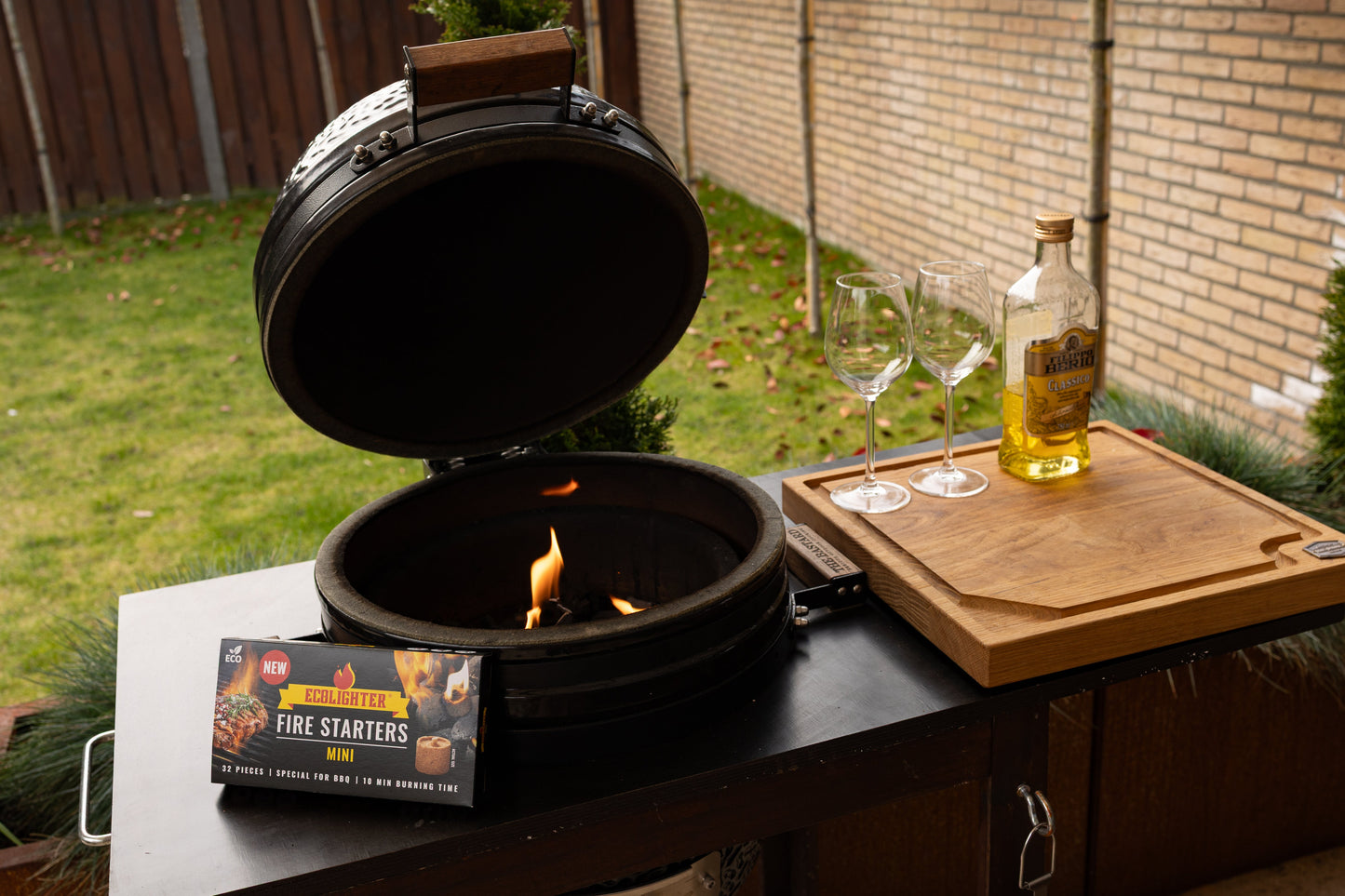 Eco-Lighter Mini – 320 stuks | Speciaal voor Green Egg & Kamado Joe