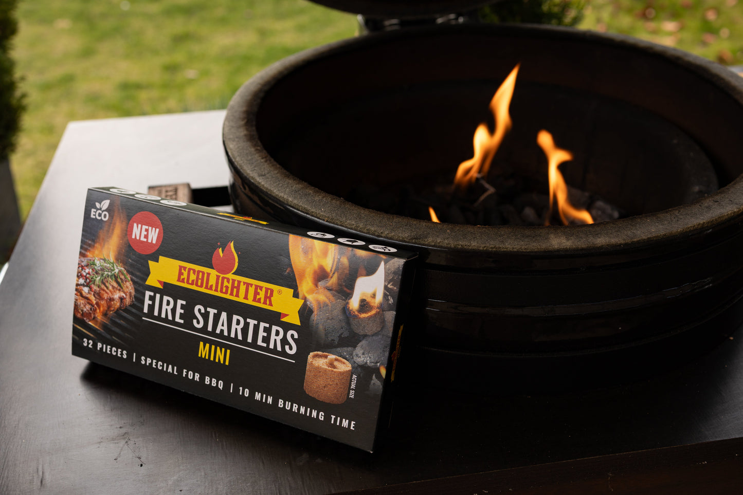 Eco-Lighter Mini – 320 stuks | Speciaal voor Green Egg & Kamado Joe